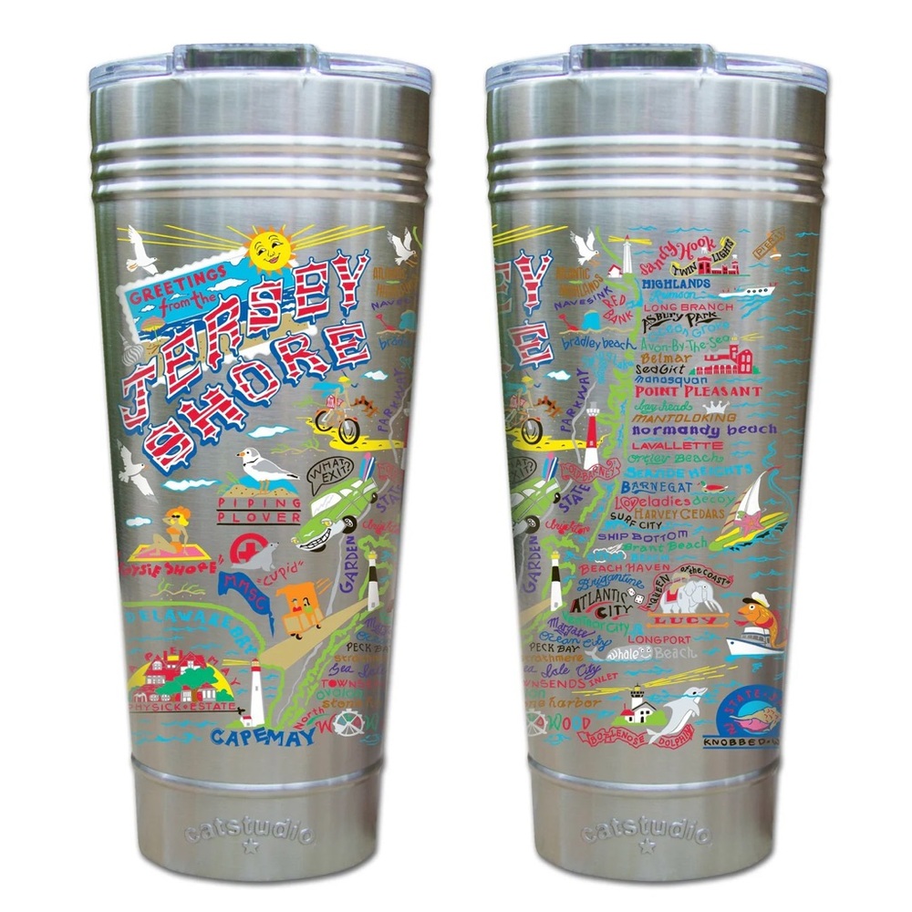 BRAND NEW Jersey Shore Thermal Tumbler by Catstudio